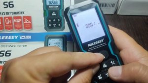 Калибровка лазерная рулетка MILESEEY S6