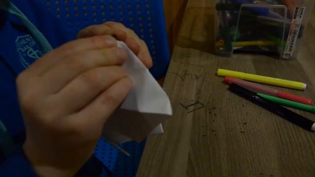 Как сделать ворону из бумаги: простые поделки руками ребенка / Мастер-класс от Макара смотреть онлайн
