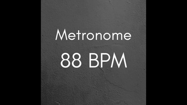 88 BPM Metronome for Better Practice смотреть онлайн