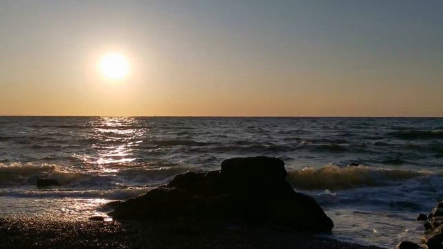 Шум волн, звуки моря и музыка для души и медитации. Релакс на любовь, достаток и здоровье. смотреть онлайн