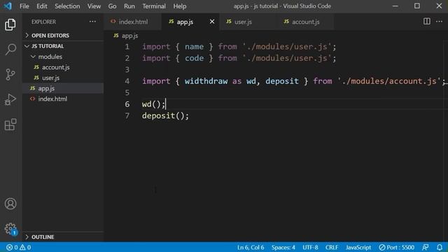 Advanced JavaScript Tutorial in Hindi [Part 87] - Modules in ES6 (JavaScript) смотреть онлайн