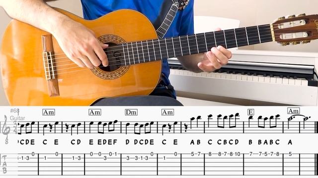 Waltz No.2 D. Shostakovich. Classical Guitar. смотреть онлайн