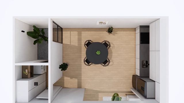 LOFT MINIMALISTA DE 7 X 9 METROS смотреть онлайн