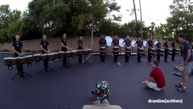 Santa Clara Vanguard Drumline 2014 - Drum Break (Multi-Angle)