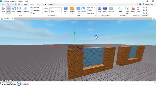 Making A Destroyable House in Roblox Studio смотреть онлайн
