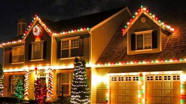 Украшение фасада дома к новому году и рождеству смотреть онлайн