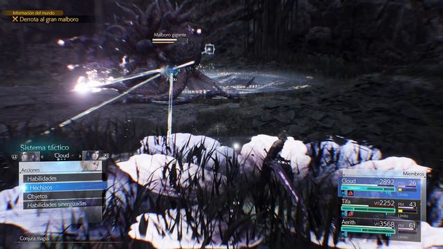 FF7 REBIRTH| Así es el nuevo combate contra el Malboro Gigante смотреть онлайн