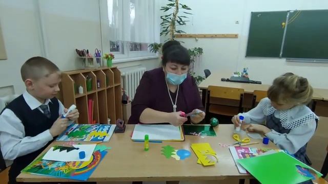 Мастер-класс "Изготовление новогодней открытки" смотреть онлайн