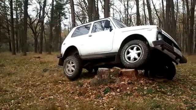Диагональное вывешивание. Нива 2121 смотреть онлайн