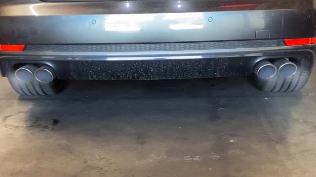 Audi B9 S4 034 Motorsports tuned - ECU1+/TCU2 UPGRADE Downpipe, Cold start and Rev смотреть онлайн
