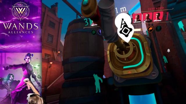 EPIC VR WIZARD DUELING! Wands Alliances is THE BEST VR Multiplayer game on Quest 2! смотреть онлайн