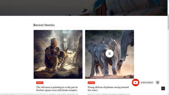 Tonsberg - A Modern WordPress Theme for Travel Bloggers смотреть онлайн