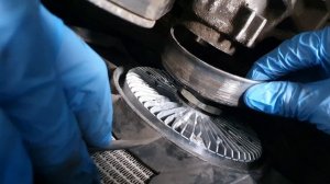 замена вискомуфты вентилятора на пассат б5. часть 2