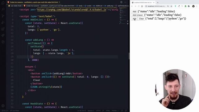 Tudo que você NÃO SABE sobre useState hook смотреть онлайн