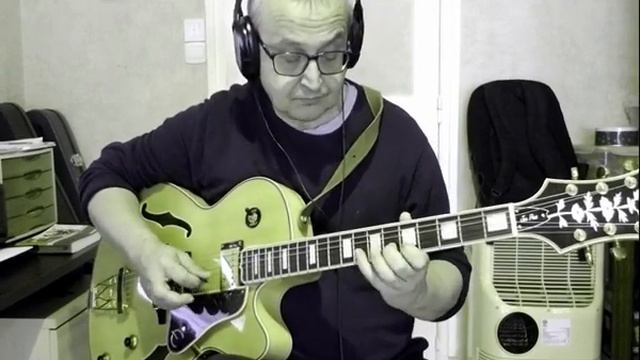 No moon at all - jazz guitar cover - impro - Epiphone - Emperor 2 - Joe Pass - Harley Benton tube15 смотреть онлайн