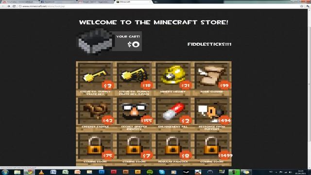 Minecraft - "The Minecraft Store" April Fools смотреть онлайн
