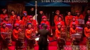 ost the Godfather ( Speak Softly Love) -  Angklung Cover LIVE