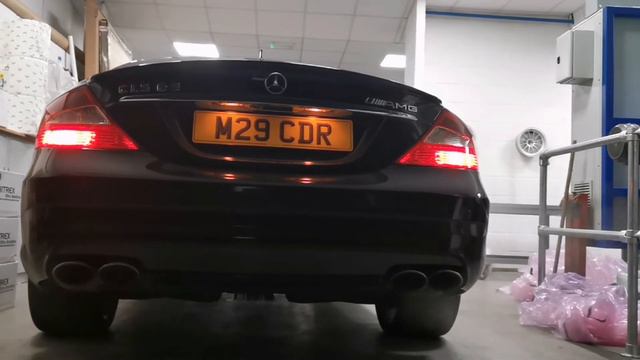 Mercedes W219 Cls63 AMG 6.2 M156 Cold Start Sound