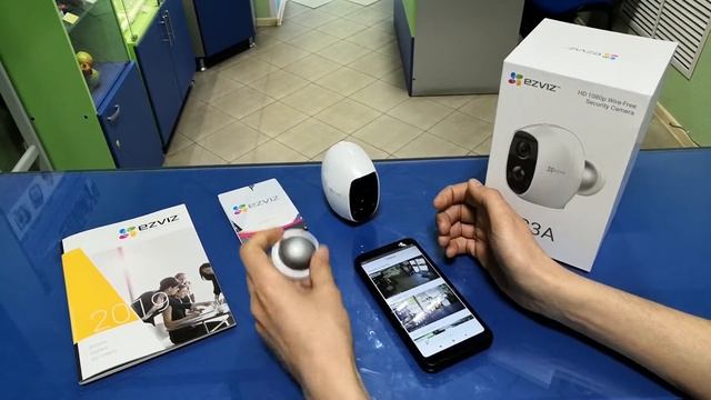 Обзор беспроводной видеокамеры Ezviz Mini Trooper 2 смотреть онлайн