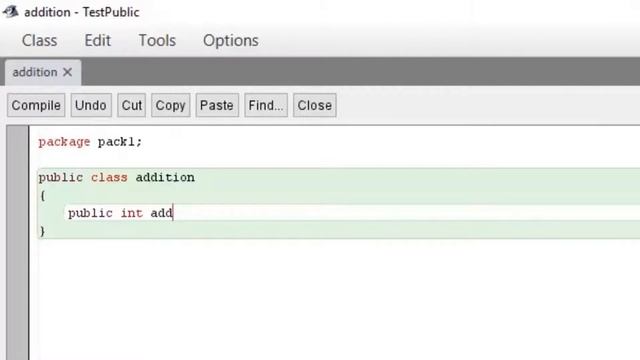 37# Java Tutorial : Access Modifiers Part II : public Data members & Methods using across package смотреть онлайн