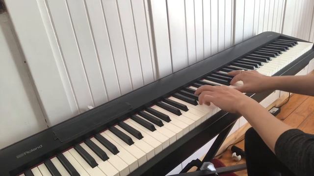 Georgia on my mind | Piano Solo | Roland FP30 смотреть онлайн