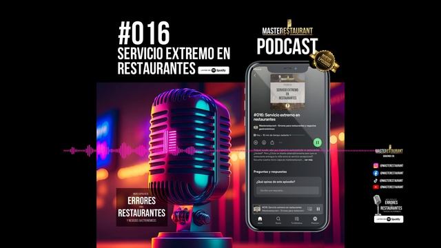 #016: Servicio extremo en restaurantes - Episodio Podcast Masterestaurant смотреть онлайн
