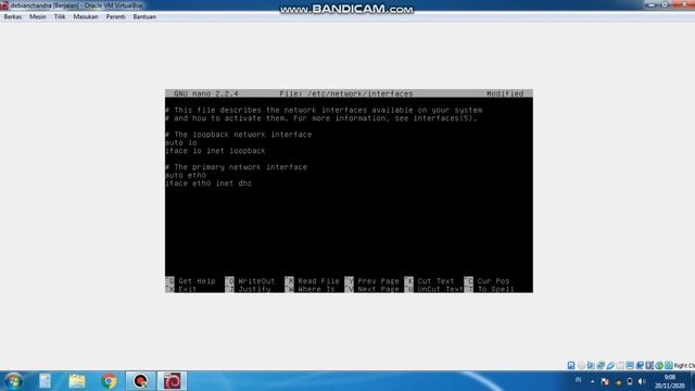 UTS OKE CHANDRA 18421037 (Install Debian + lampp+ Wordpress ) смотреть онлайн