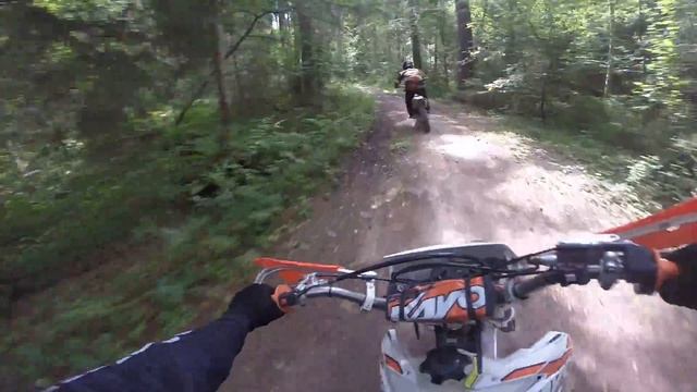 Покатушка на KAYO K1 250 MX смотреть онлайн