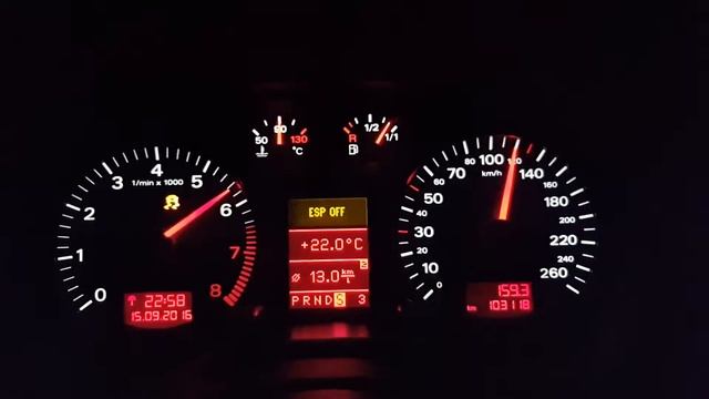 Acceleration 0-180 Audi A3 1.8TFSI tuned 220hp 350nm смотреть онлайн