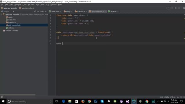 Develop a Quiz App with Javascript - Object Oriented Programming смотреть онлайн