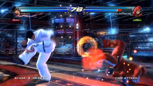 Tekken Tag Tournament 2: Heihachi Mishima/Marshall Law Gameplay смотреть онлайн