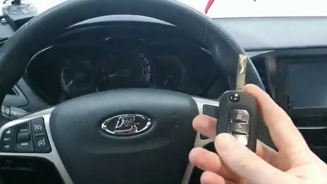 Lada Vesta 2018г. Изготовление ключей смотреть онлайн