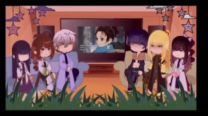 KNY: Реакция будущих Хашира на Танджиро||Tanjiro Demon King AU||2 часть||Конец