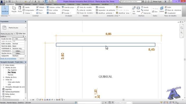 Curso de Revit (BIM) Aula 04/62 - Importação de Projeto do AutoCAD - Autocriativo смотреть онлайн