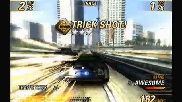 Burnout Revenge: Rank 10 - Sunshine Keys: Crashbreaker Race - Reverse (Perfect Rating) смотреть онлайн