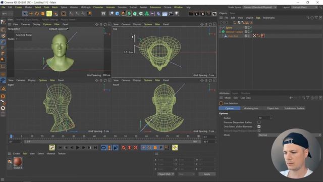 Вороной cinema 4d | Voronoi cinema 4d | Эффект вороной cinema 4d смотреть онлайн