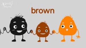 Kids vocabulary - Color - color mixing - rainbow colors - English educational video