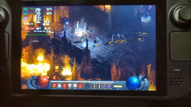 Diablo 2 Resurrected - Steam Deck Gameplay - 60 FPS running directly on Deck No Streaming смотреть онлайн