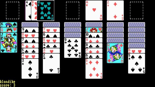 Solitaire Royale (Spectrum Holobyte, Inc., 1987) смотреть онлайн