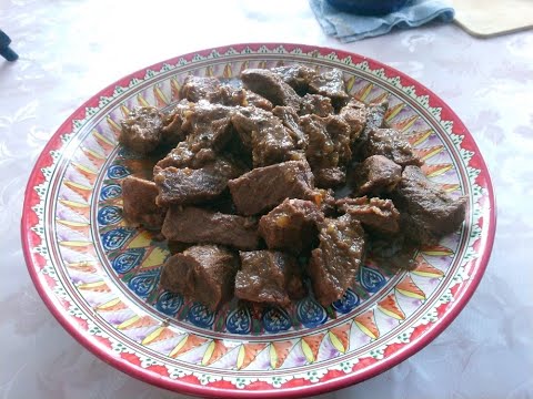 Говядина по кремлевски в казане