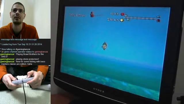 Playing Bass Masters Classic Pro Edition for SNES смотреть онлайн