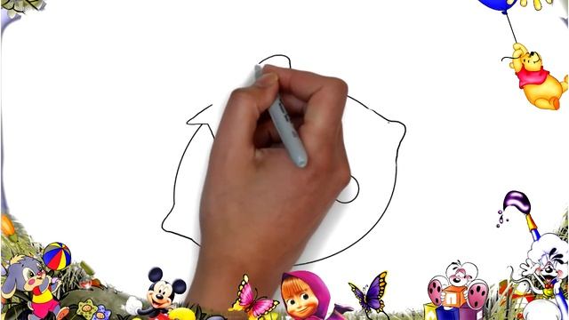 How to draw a lemon|Как нарисовать лимон смотреть онлайн