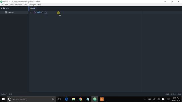 Rust programming language смотреть онлайн