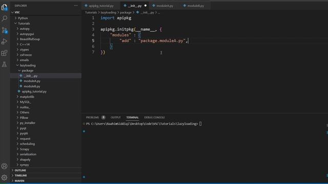 Advanced Lazy Loading of Modules with Apipkg (Python) смотреть онлайн