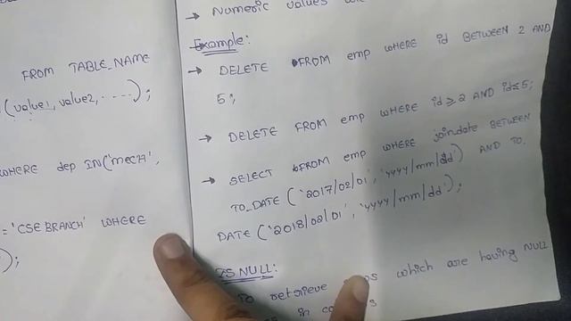 comparison operators | IN(),BETWEEN(),IS NULL | SQL смотреть онлайн