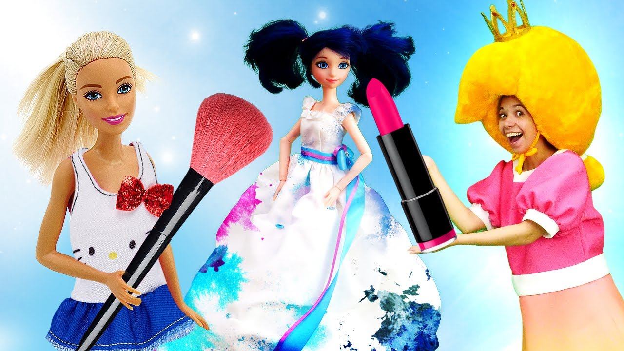 Видео про куклы. Конкурс красоты сорвется?! Барби, Леди Баг и Барби в панике! Сина ничего не успела! смотреть онлайн