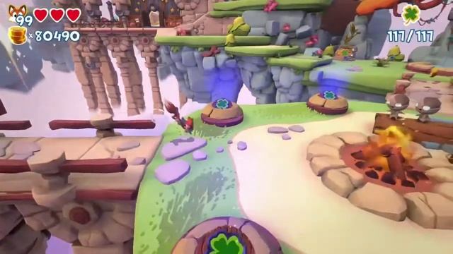 Super Lucky’s Tail - I’m A Completionist Achievement - Coin Farming смотреть онлайн