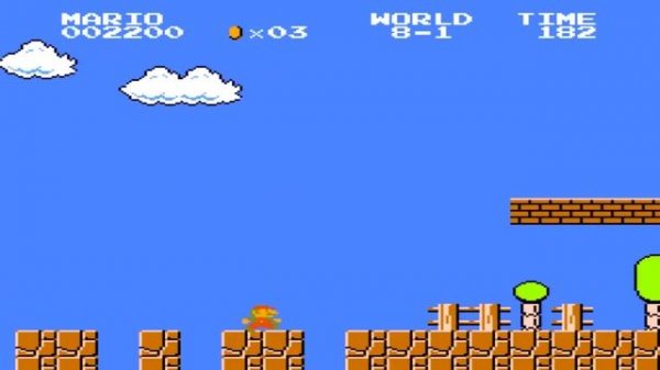 Super Mario Bros (NES) Level 8-1