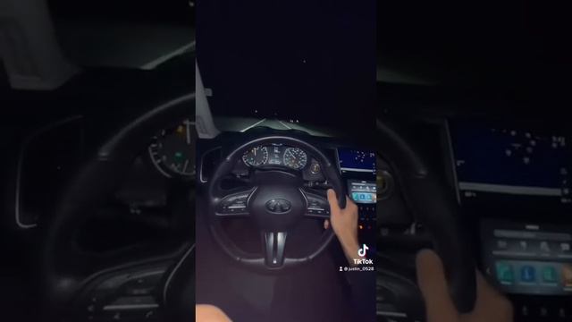 Infiniti Q50 FBO E30 Ecutek slaying the roads at night ? смотреть онлайн