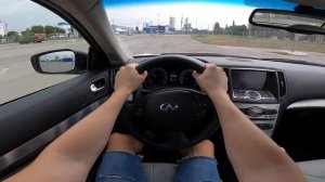 2011 Infiniti G37 (3.7 333HP) POV Test Drive